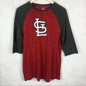 [majestic] STL Baseball Tee